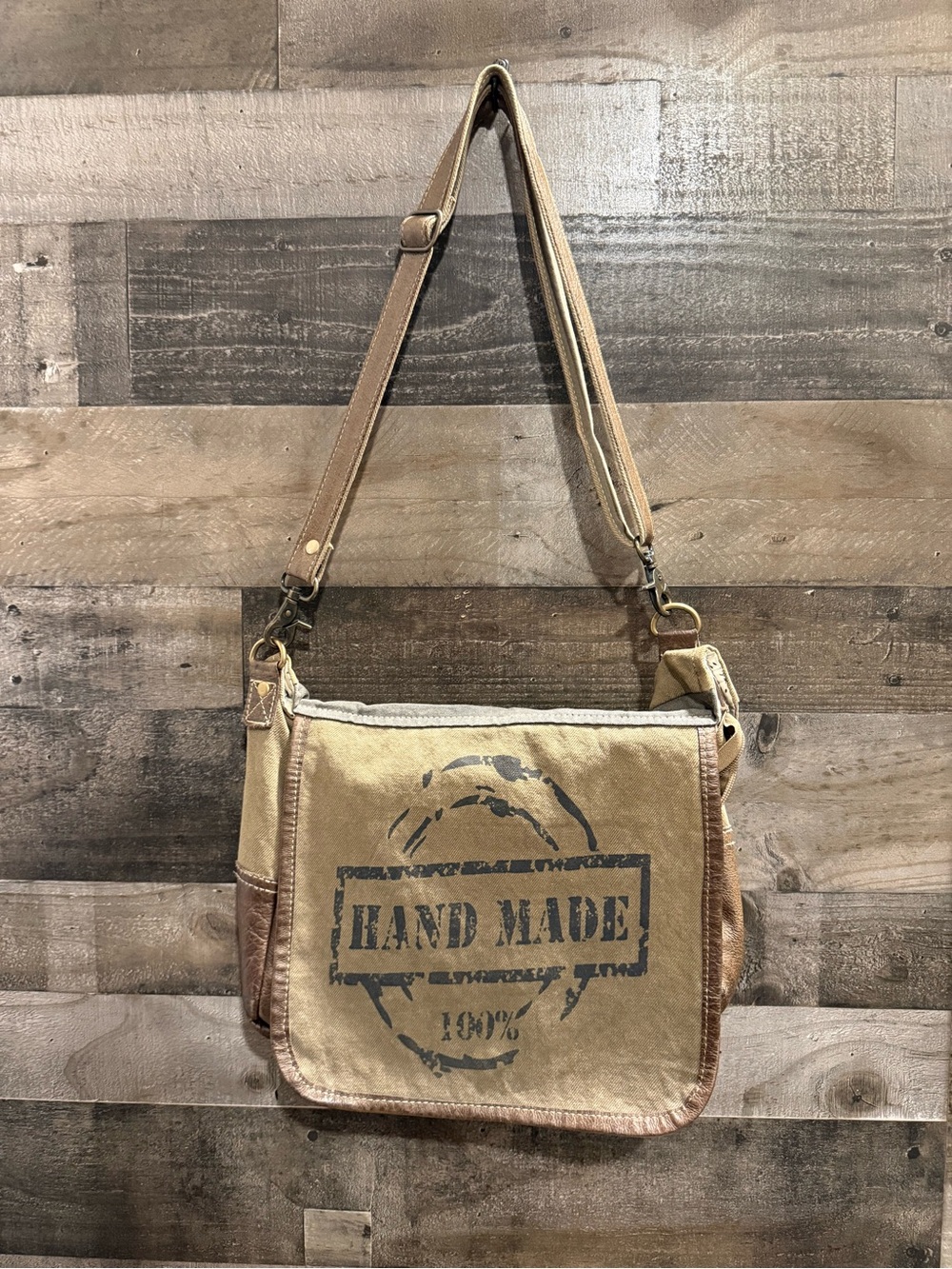 Myra Bag | Crossbody Canvas Messenger Bag
